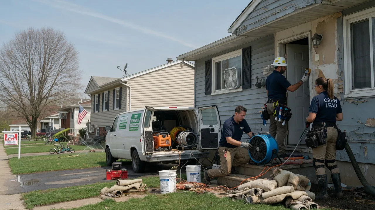 Flood Cleanup in Oktaha, OK near me