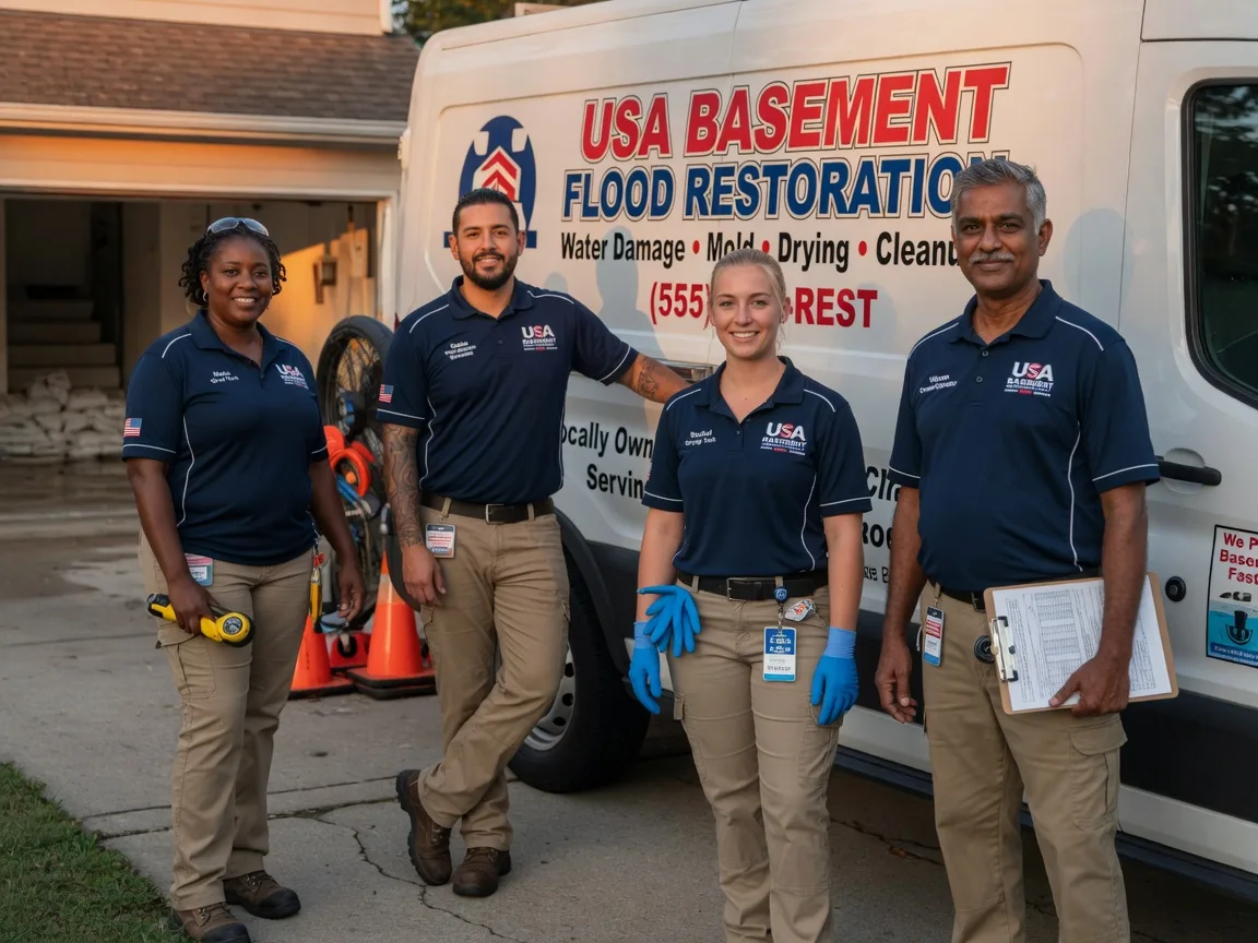 Basement Flood Cleanup company in Oktaha, OK